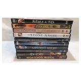 10x DVDs 10x DVDs