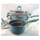 Teal pan set Teal pan set