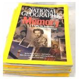 7x national geographic magazines