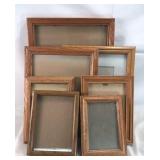 7x wood picture frames