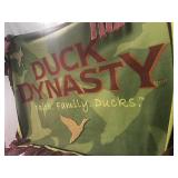 Duck dynasty blanket possibly twin or smaller