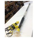 Adjustable grabber/light changer pole Adjustable grabber/light changer pole