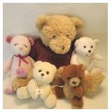 Mama bear with four baby bears Mama bear with four baby bears