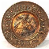 Copper Horse plate decor Copper Horse plate decor