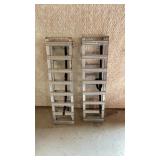 Aluminum folding ramps