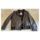 London fog, leather jacket