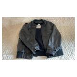 London fog leather  jacket