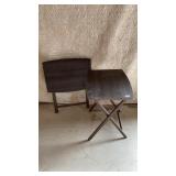 Pair of TV tray tables