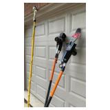 Manual and electric pole saw