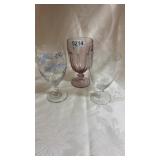 Box lot of miscellaneous stemware