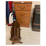 Cabinet and magazines  rack