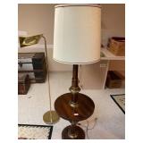 Two floor lamps