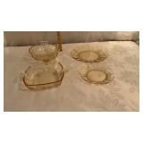 Navarre by Fostoria yellow