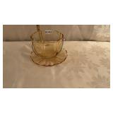 Navarre by Fostoria yellow