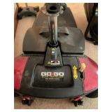 Logo, elite traveler mobility cart with charger