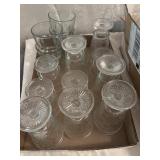 Misc glasses and kitchen items