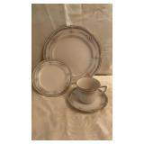 24 place setting Nora Taki ivory China