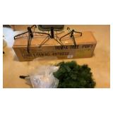 Christmas trees and stands