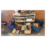 Shelf and miscellaneous contents