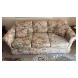 Floral sofa