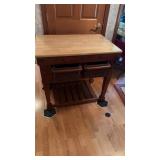 Butcher block Island