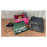 Set of tools with toolbox