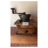 Vintage coffee grinder