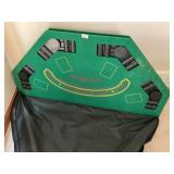 Blackjack table top in case