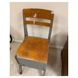 School desk chair