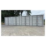 40' High Cube Multidoor container