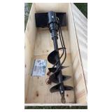 Heavy duty skid steer auger with 12ï¿½ bitOne bit