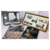 Miscellaneous train items, decor Cross stitch