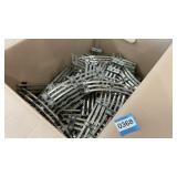 Electric metal train tracks