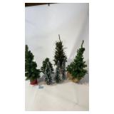 Tree lots used for train tracks