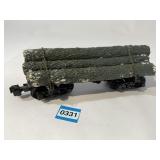 Loggers train car