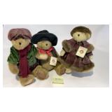 Boyd bear set of three
