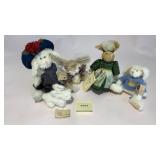 Boyd bears bunny lot of five