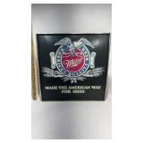 Miller beer sign 29 x 29