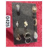 Ring lot-some missing stones