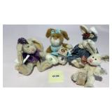 Boyd bears bunny lot of four