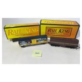 Rail King trail cars