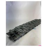 Electric toy train track