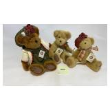 Boyd Bears set of three