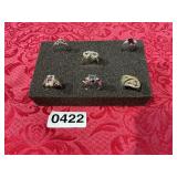 Ring set, set of six