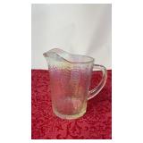 Vintage iridescent pitcher.