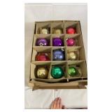 Shiny bright Christmas ornaments