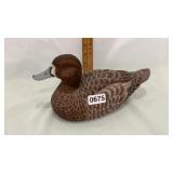 Wooden duck Handcrafted by David Fields