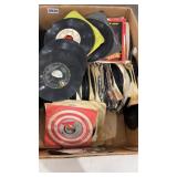 Box lot of 45 records