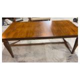 table and four chairs table top is 78ï¿½ x 38ï¿½ with