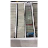 Box of baseball cards